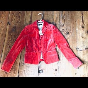 J Crew Velvet Blazer